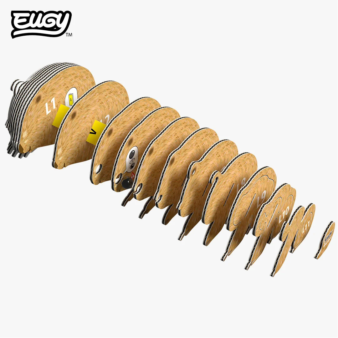 Eugy 3D Model Kit - Wombat