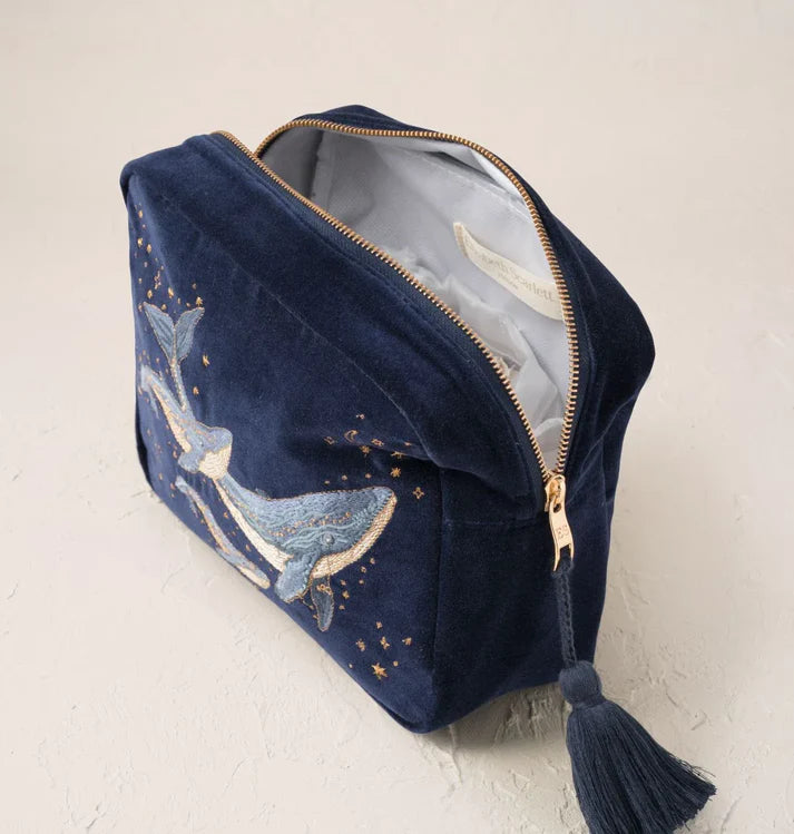Elizabeth Scarlett Wash Bag Mystical Whale