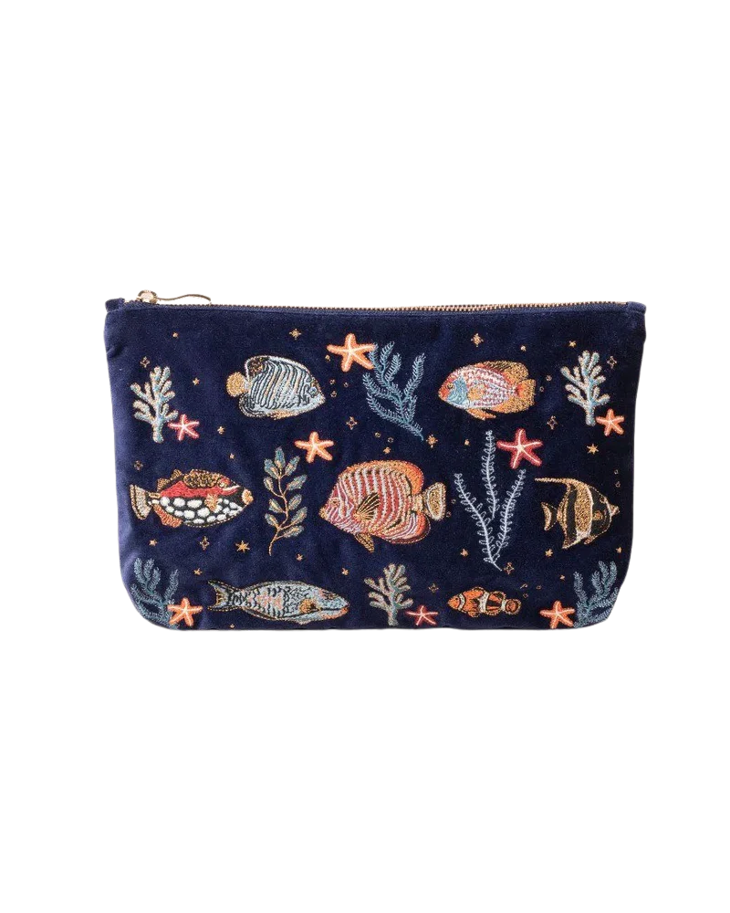 Elizabeth Scarlett Everyday Pouch Marine Paradise