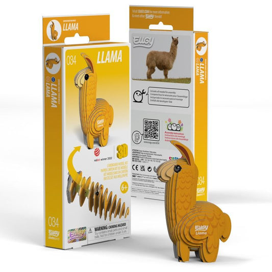Eugy 3D Model Kit - Llama