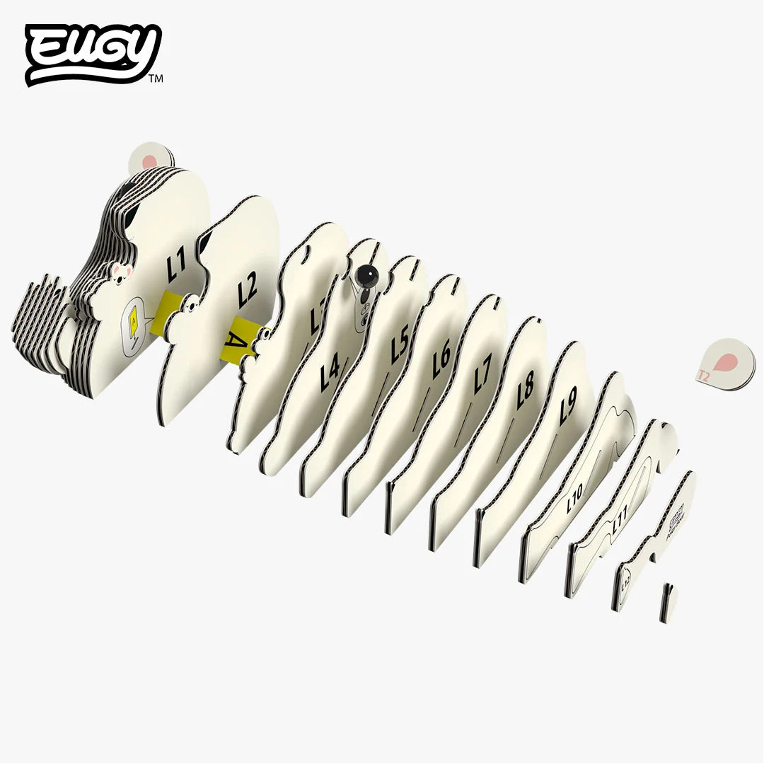 Eugy 3D Model Kit - Polar Bear
