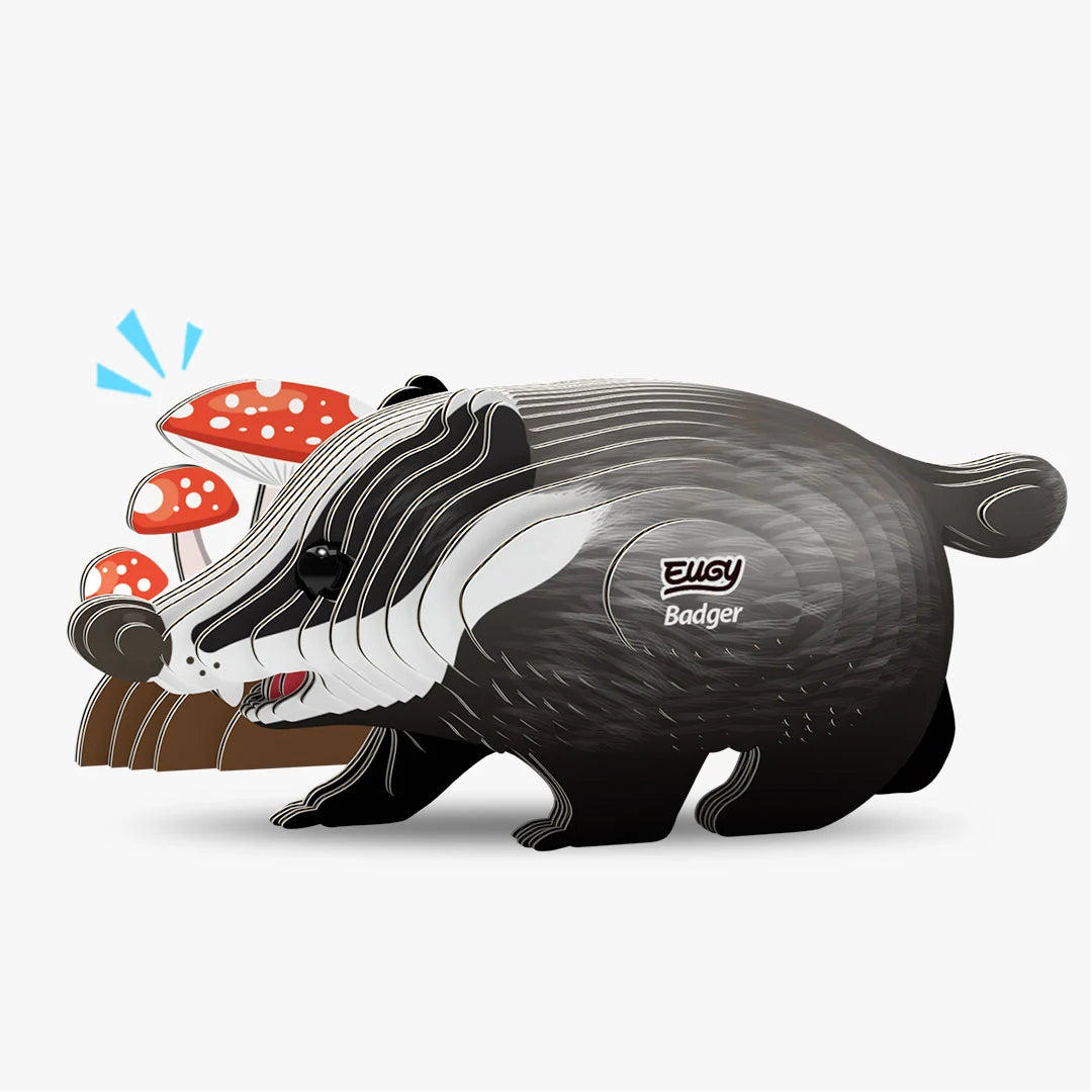 Eugy 3D Model Kit - Badger