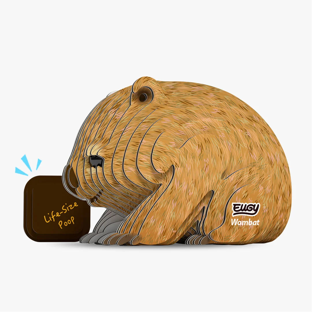 Eugy 3D Model Kit - Wombat