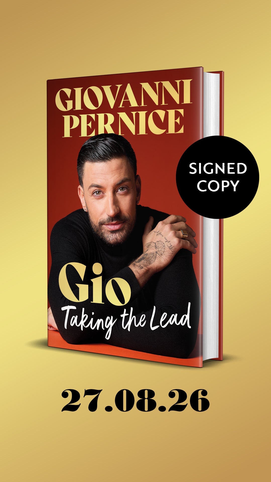Gio My Story Giovanni Pernice SIGNED