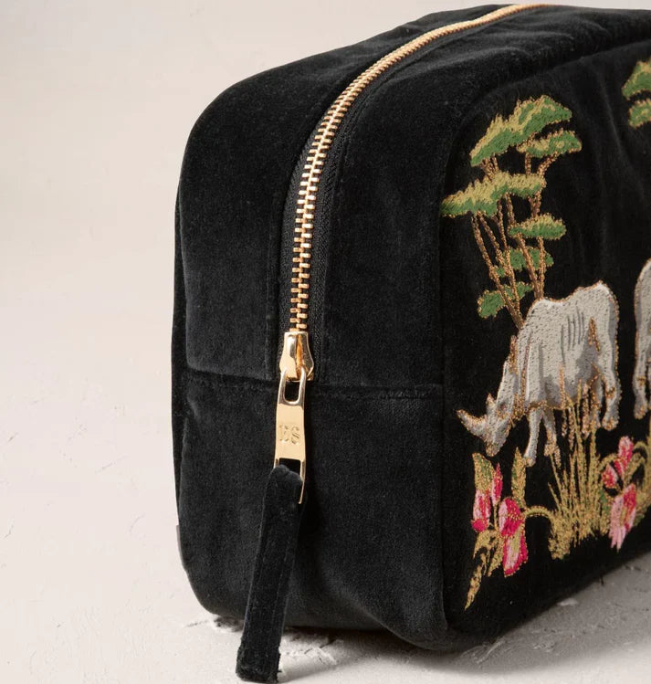 Elizabeth Scarlett Makeup Bag Wild Rhino