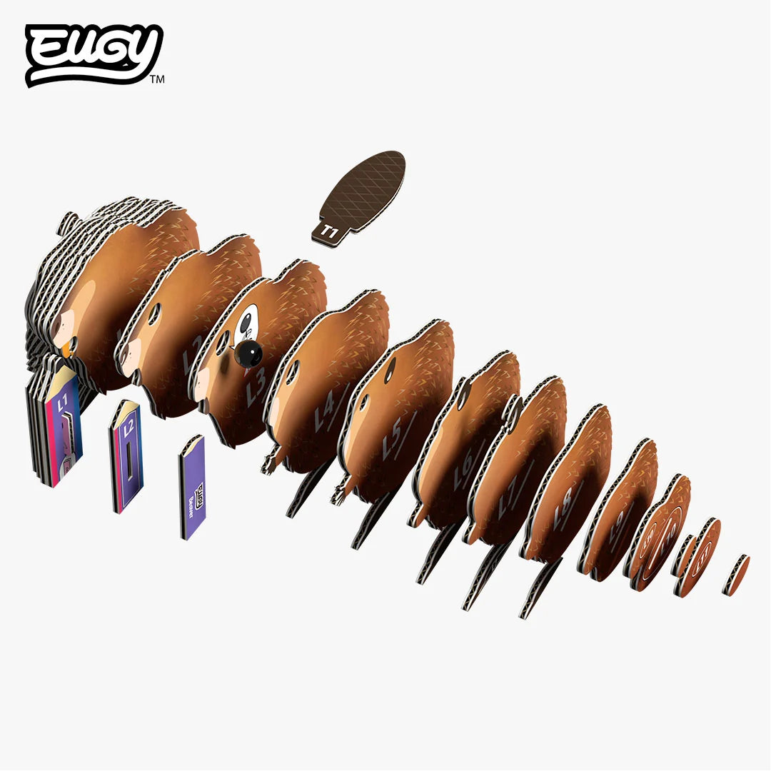 Eugy 3D Model Kit - Beaver