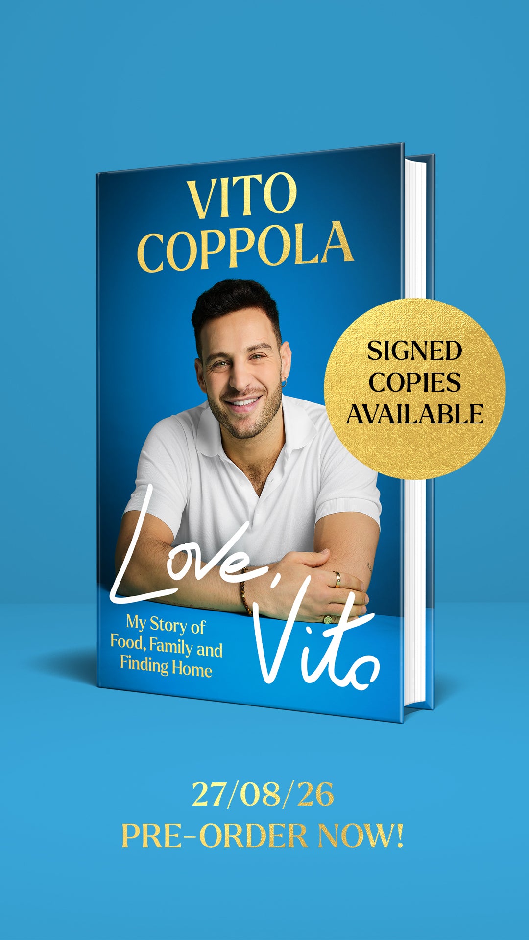 Love, Vito by Vito Coppola SIGNED